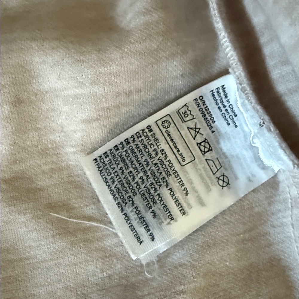 H&M Cream Jacket S - Picture 3 of 4
